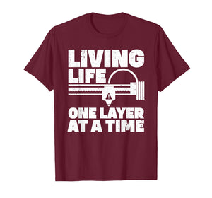 3D Printing Art for Men Women 3D Printer Lover 3D Printing T-Shirt