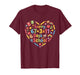 Happy 100 Days of School Math Equation 100th Day Teacher 67 T-Shirt