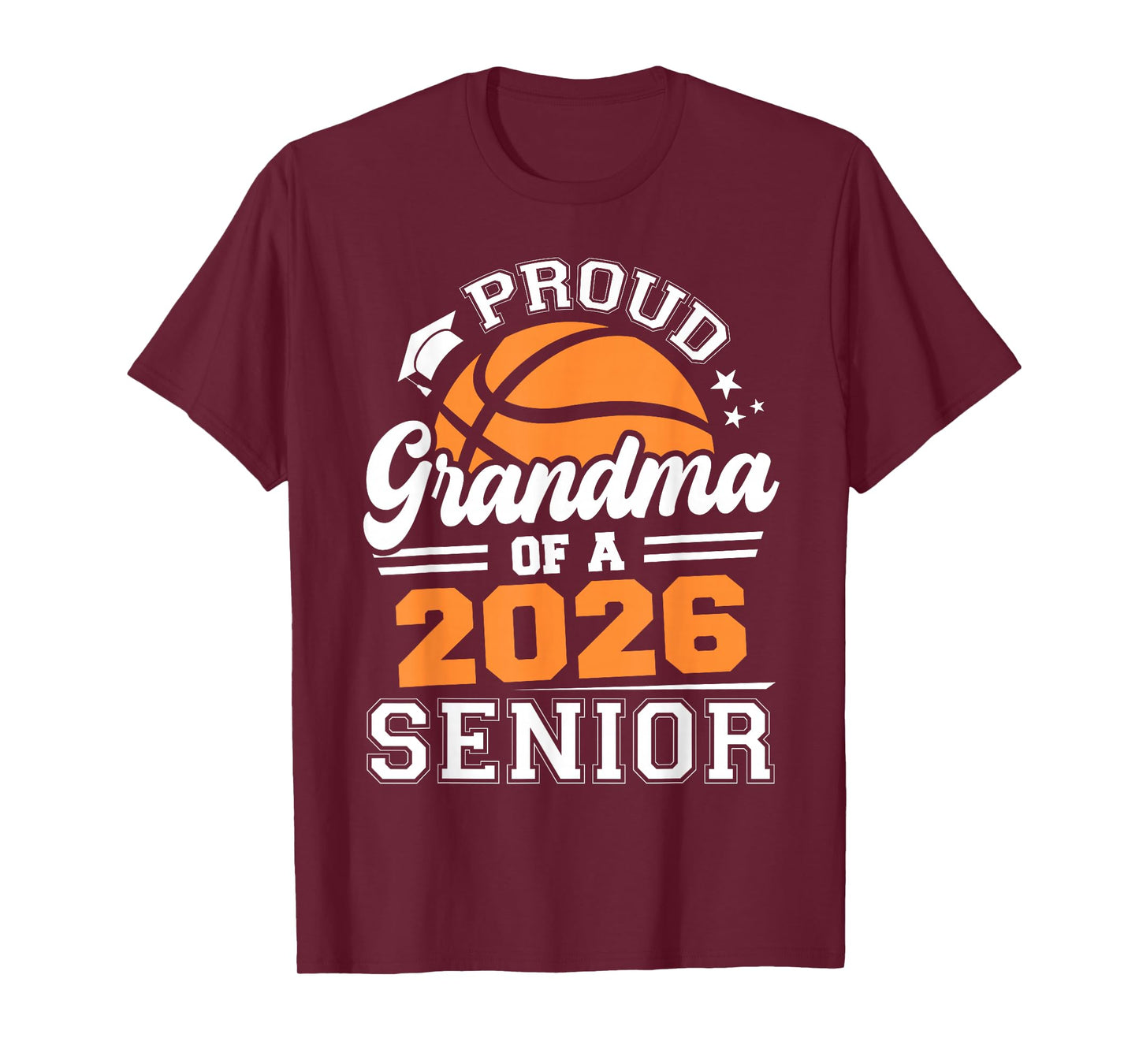 Proud Grandma of A 2026 Senior Basketball Graduation 2026 T-Shirt