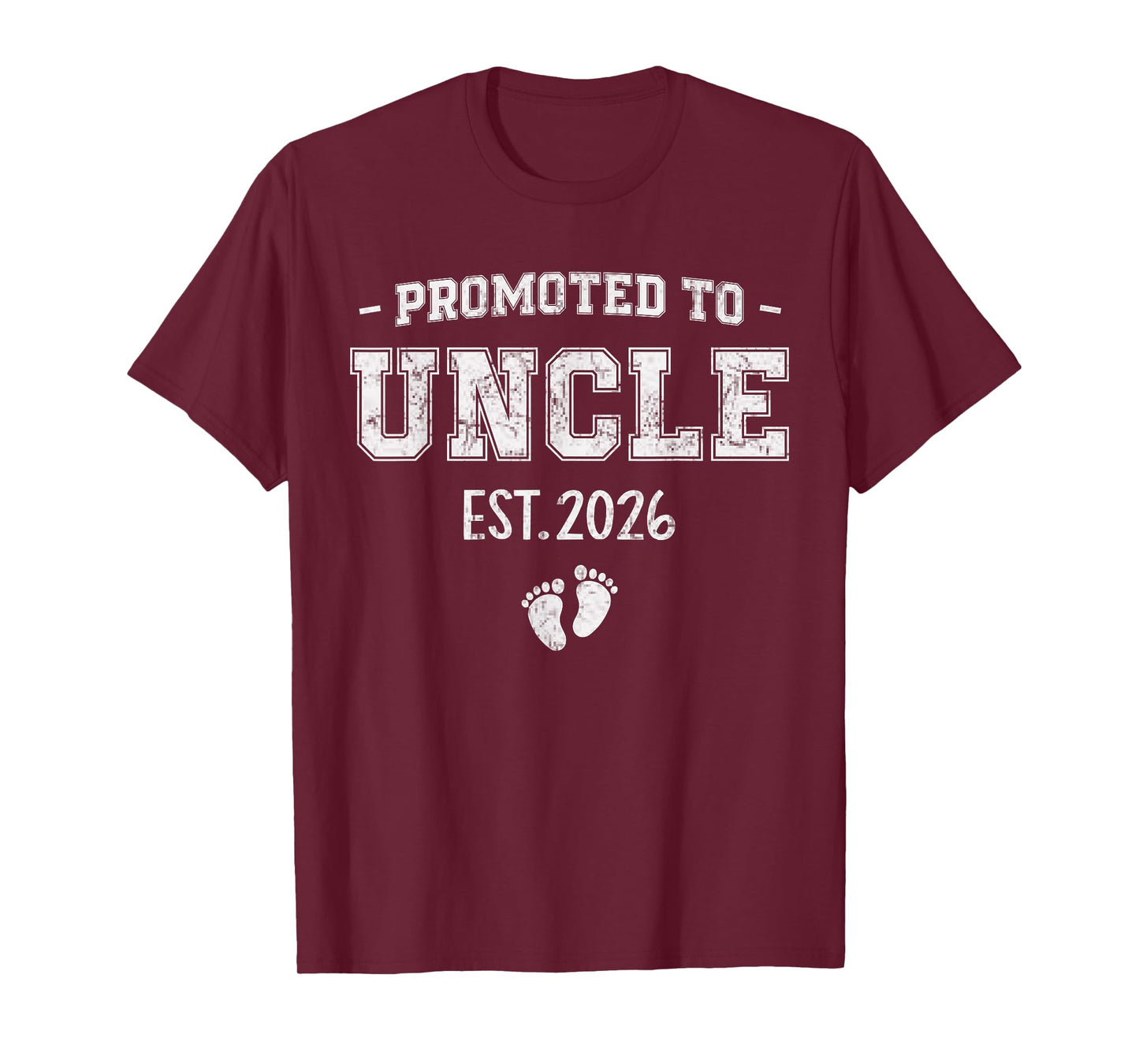 Promoted to Uncle Baby Announcement 2026 Fathers Day T-Shirt