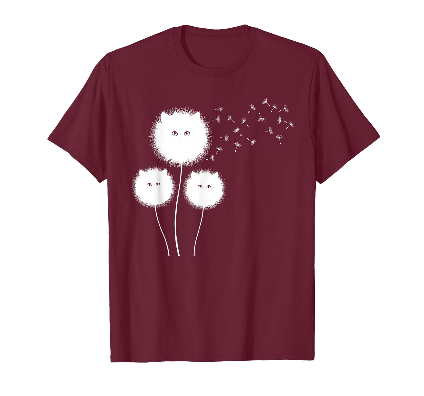 Dandelion 3 Cats Art for Men Women Kids T-Shirt