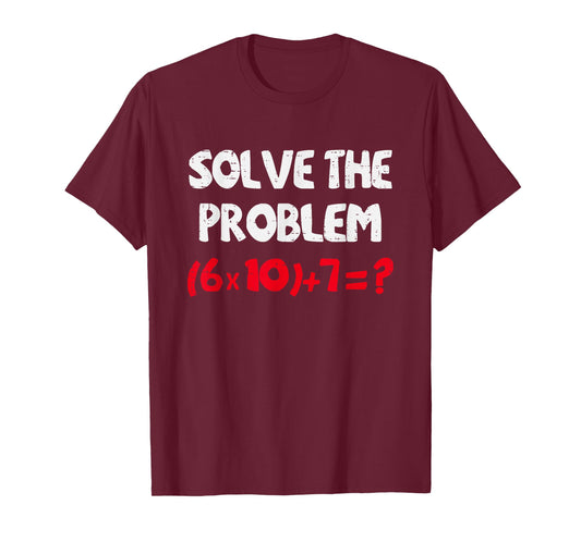 100 Days of School 67 Meme Elementary Math Teacher Six Seven T-Shirt
