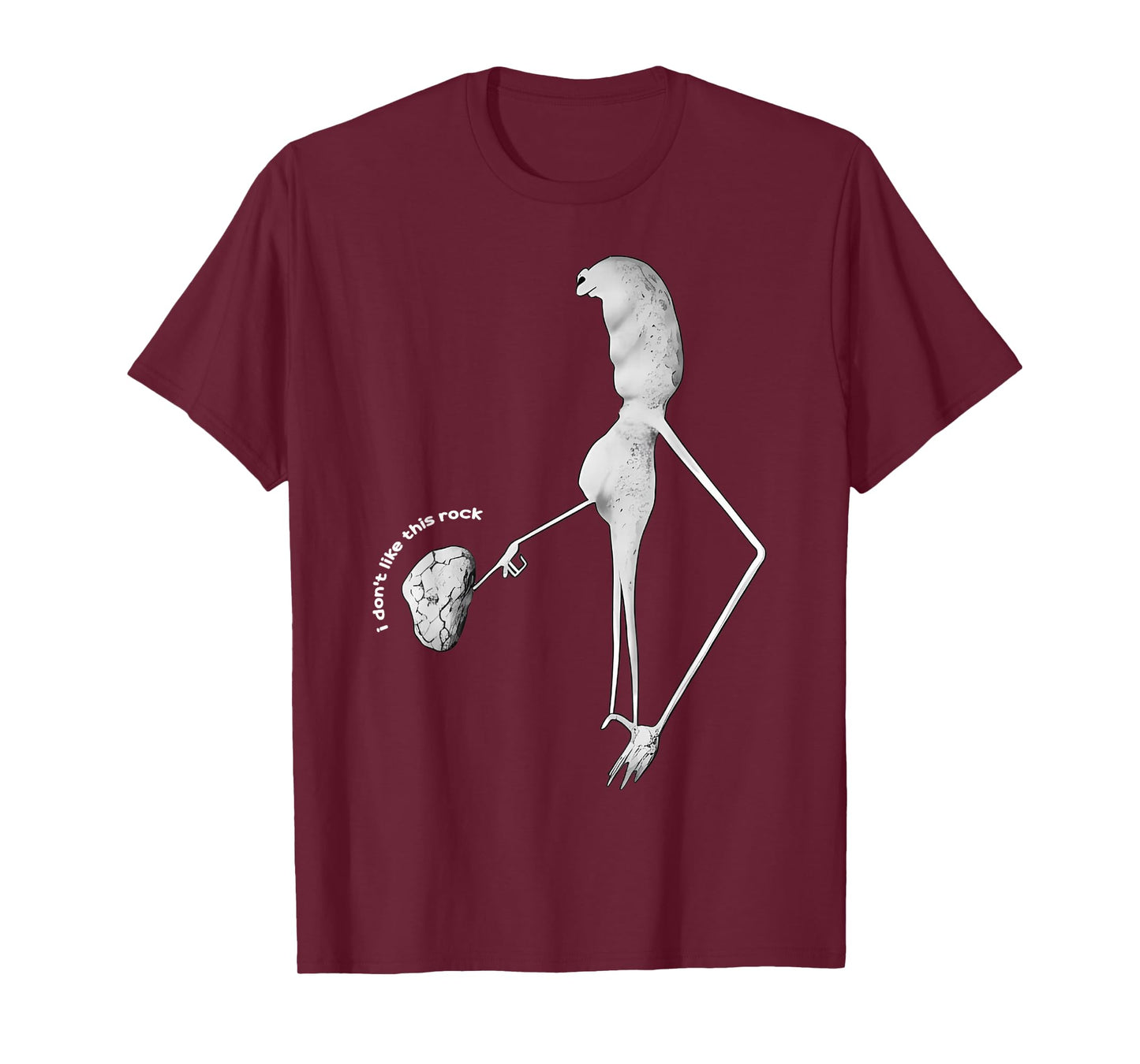 I Don't Like This Rock Marcus The Worm Meme Men Women Kids T-Shirt