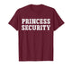 Princess Security Matching Boys Dad Mom Vintage Birthday T-Shirt