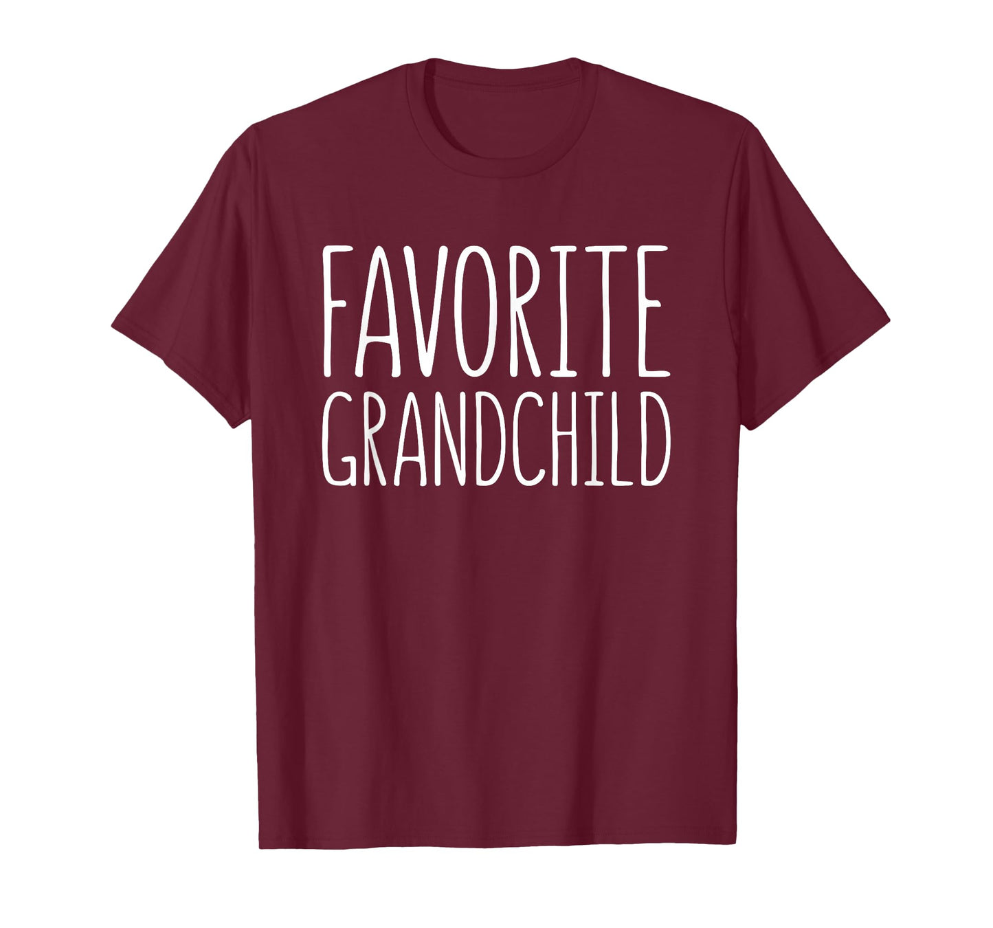 Favorite Grandchild Shirt Favorite Grandson Granddaughter T-Shirt