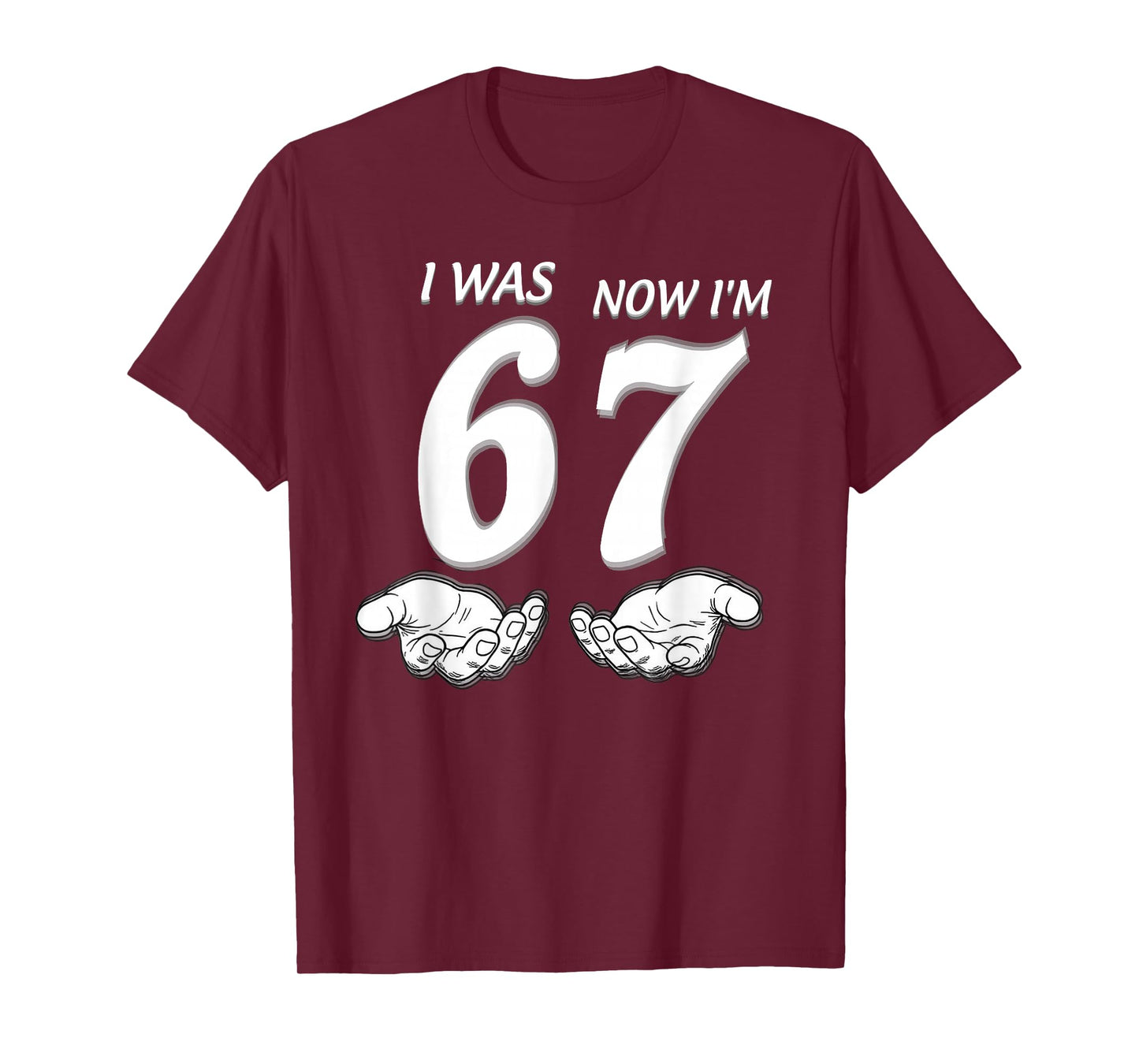 7 Year Old Birthday Shirt was 6 Now I'm 7 67 Funny for Kids T-Shirt
