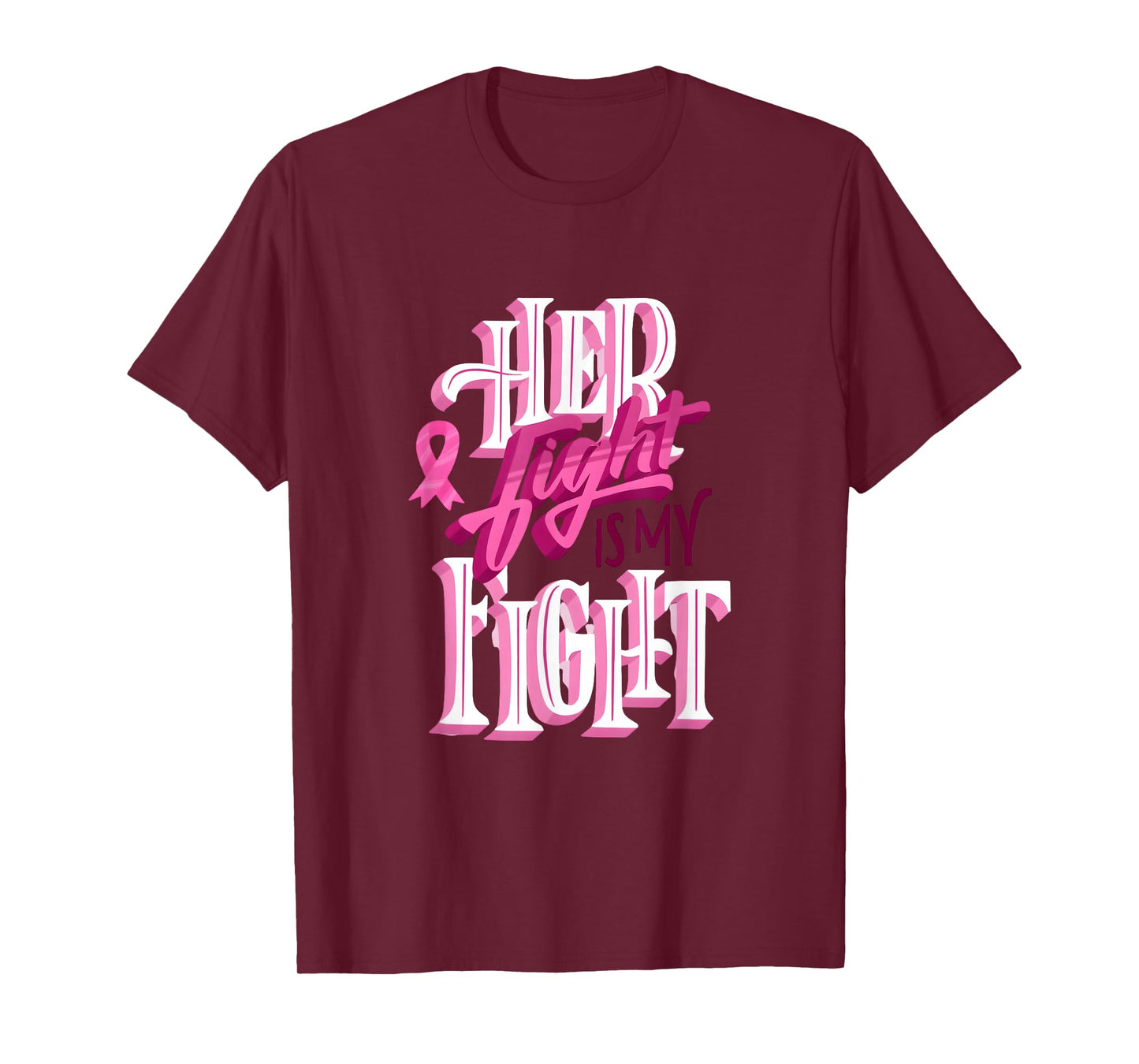 Breast Cancer Awareness Family Support T-Shirt