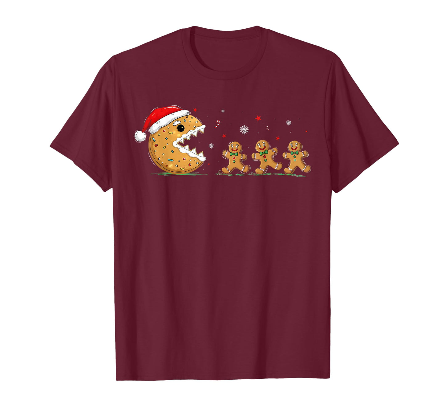 Funny Gingerbread Christmas Cookie Baking Boys Girls Kids T-Shirt