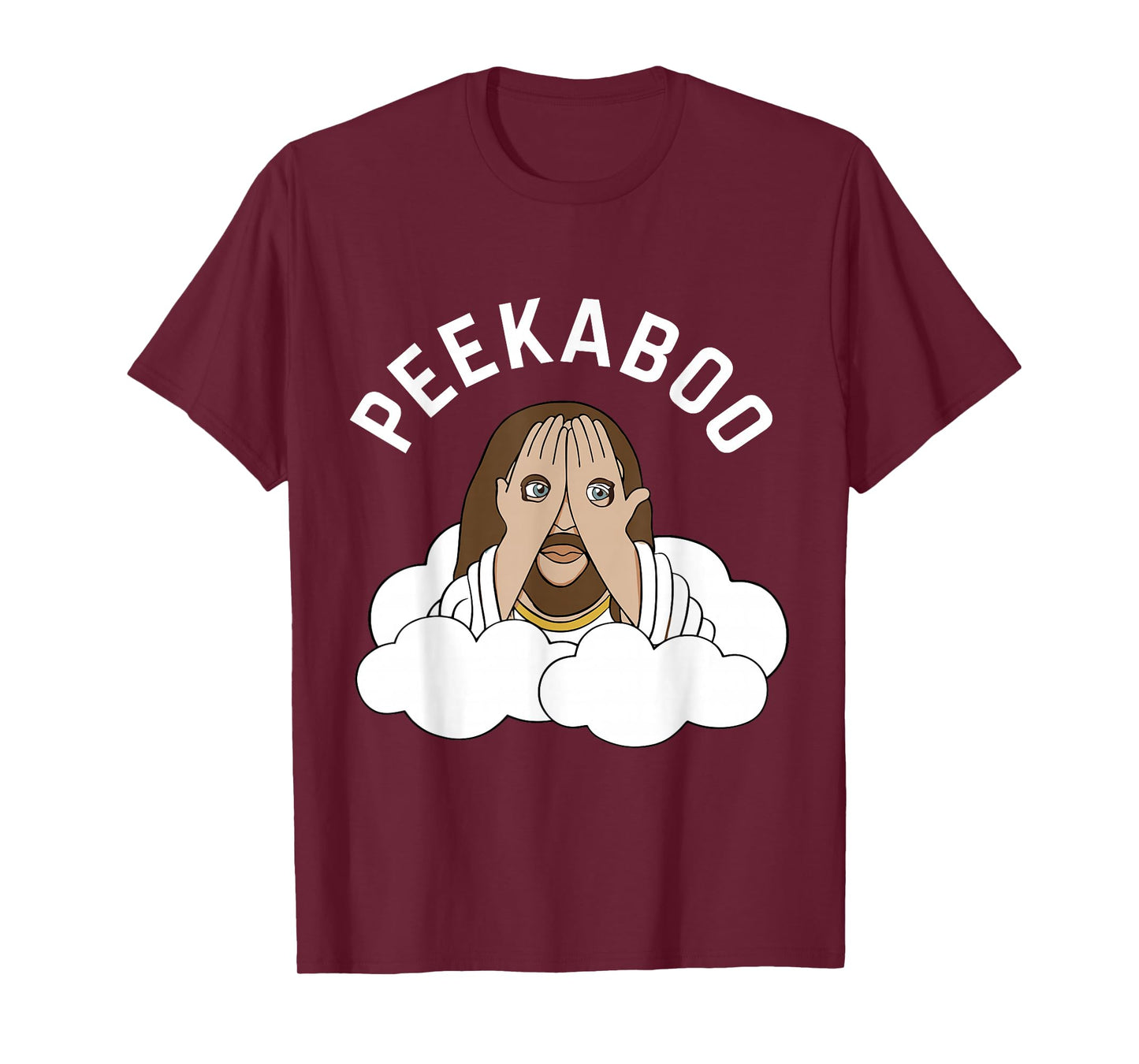 Peekaboo Jesus T-Shirt