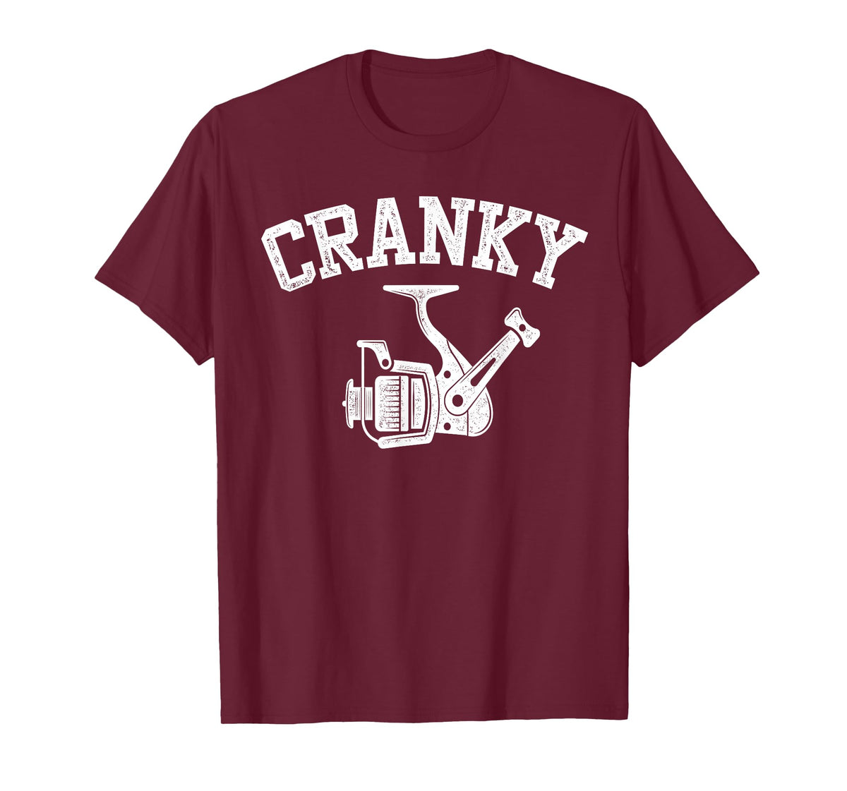 Cranky Funny Fishing Fisherman T-Shirt
