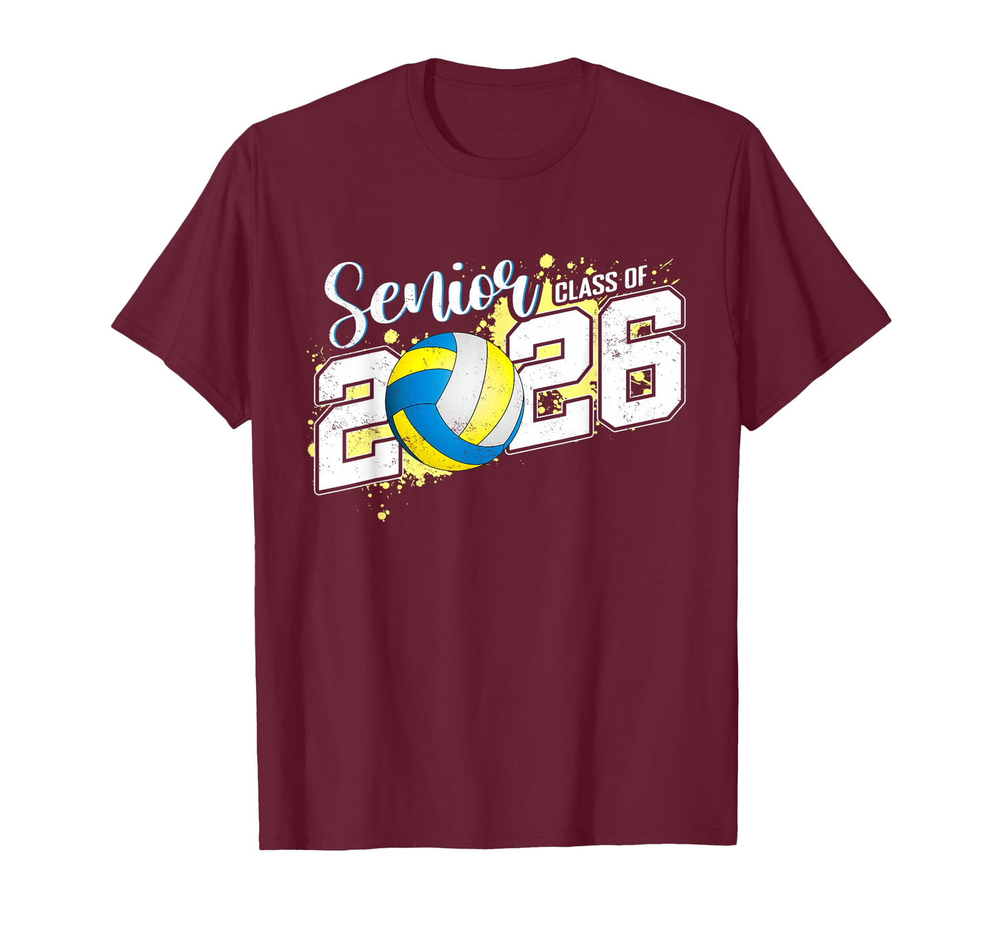 Class of 2026 Senior Volleyball Graduation T-Shirt