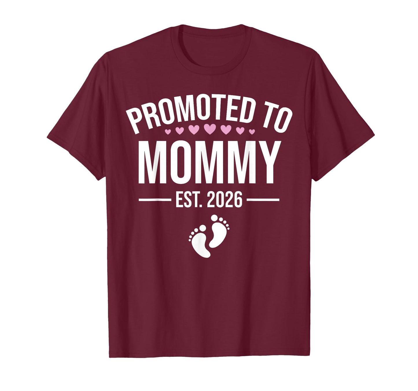 Cute 1st Time Mom EST 2026 New Mom New First Mothers Day T-Shirt