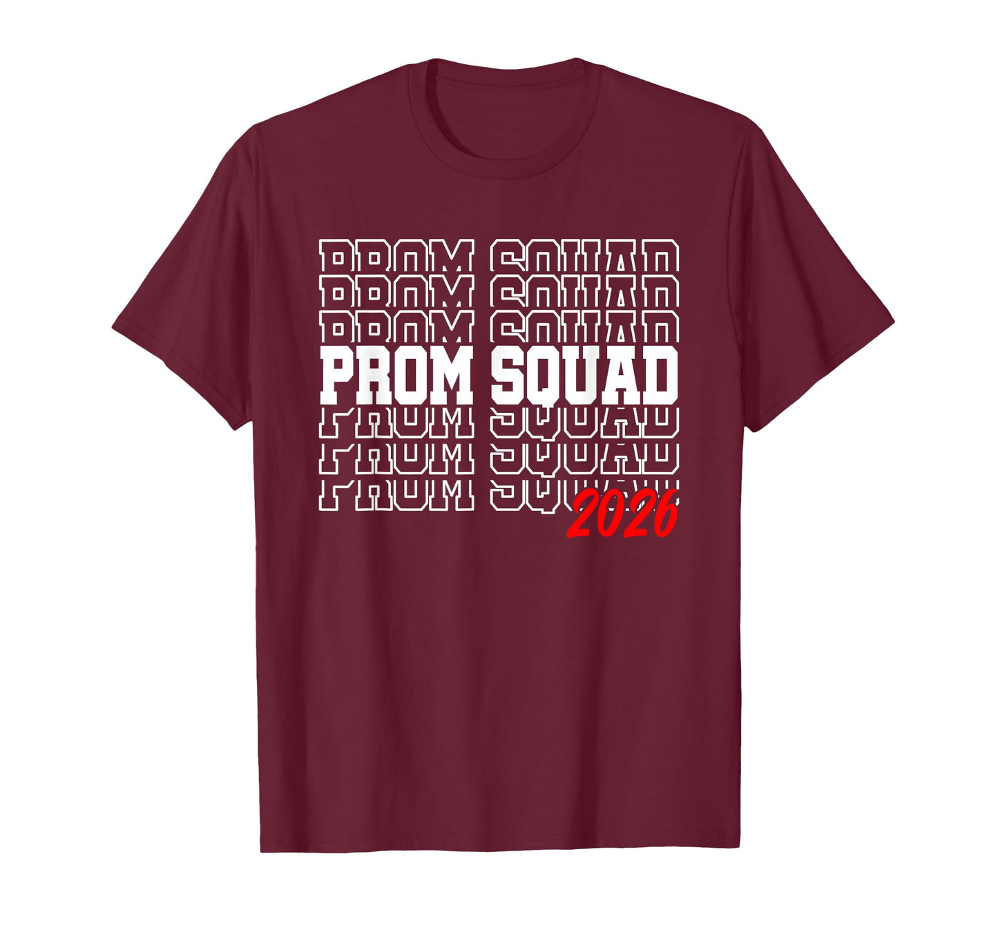 Prom Squad 2026 Graduate Funny Prom Class of 2026 T-Shirt