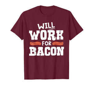 Funny Bacon Design for Men Women Boys Girls Pork Bacon Lover T-Shirt