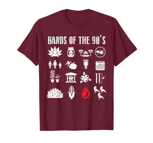 Vintage Band of 90s Iconic Alternative Rock Music Lover Gift T-Shirt