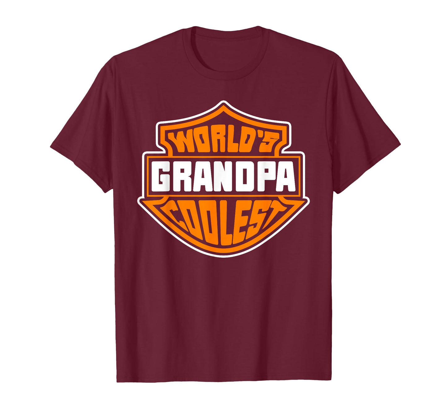 Retro Funny World’s Coolest Grandpa Matching Family Reunion T-Shirt