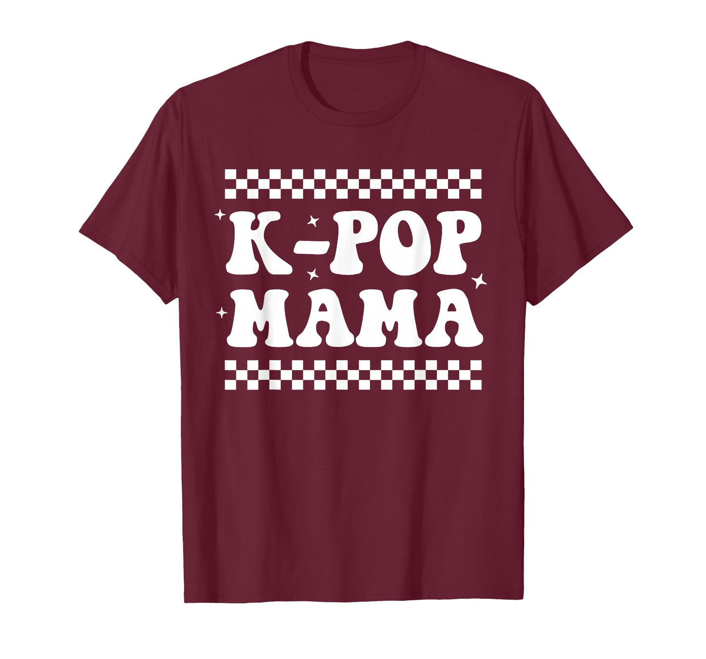 K-Pop Mama Cute Funny K-pop Music Drama Korean Mom Womens T-Shirt
