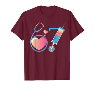 Funny 67 Meme Nurse Six Seven Nursing Humor Women Men T-Shirt