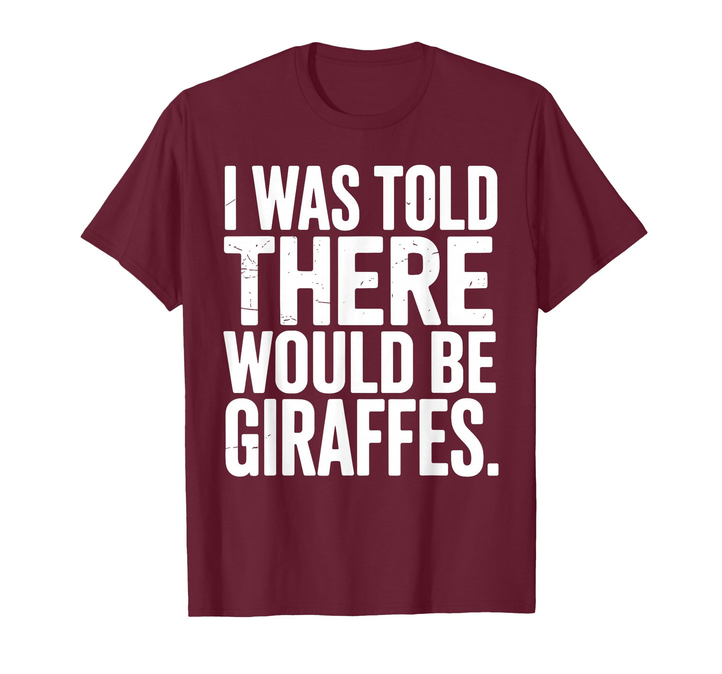 Cute Giraffe Design for Men Women Adult Safari Giraffe Lover T-Shirt
