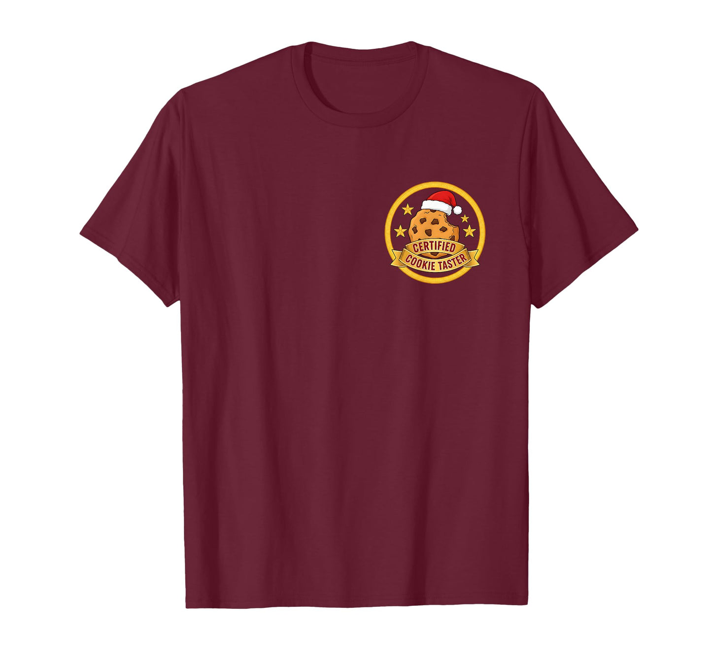 Certified Cookie Taster Holiday Christmas Cookies T-Shirt