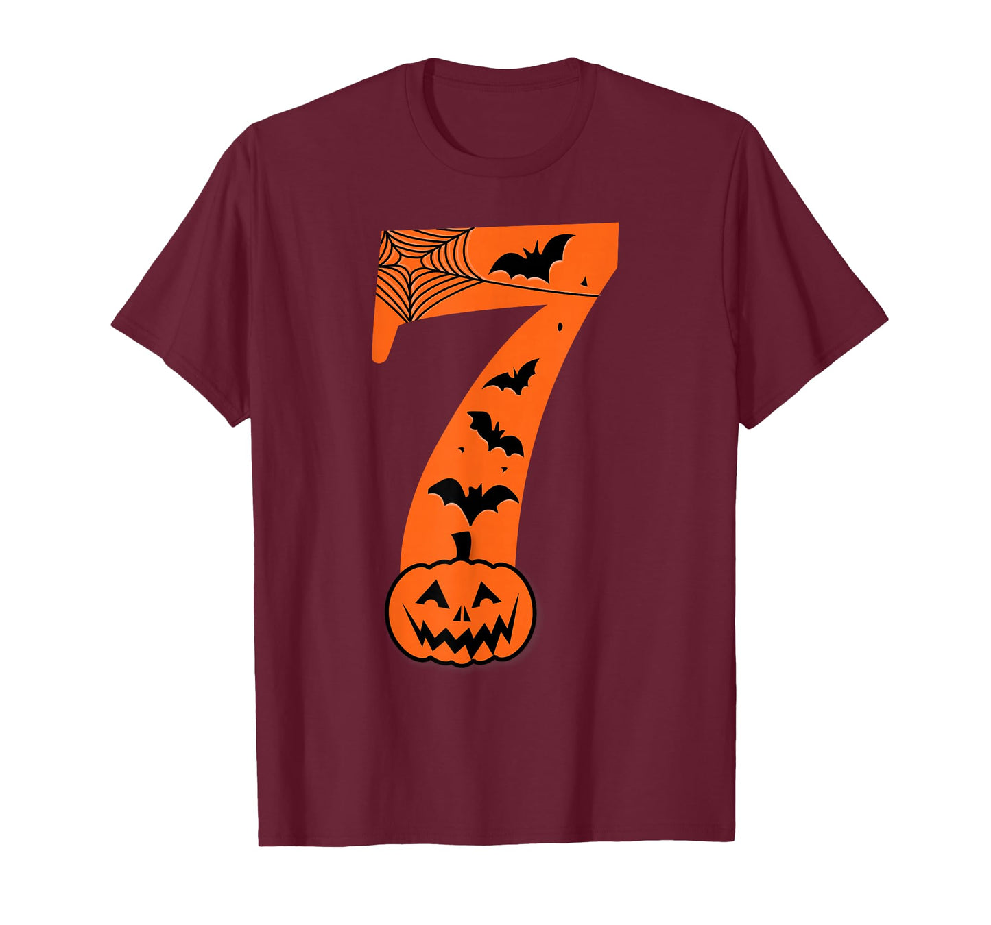 Fun Six Seven 6 7 Meme Design Couples Halloween T-Shirt