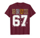 Bruh 67 Meme Tee Six Seven Kids Boys Animal Print T-Shirt