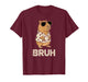 Sunglasses Capybara Bruh Funny Animal Meme Capy Rodent Boys T-Shirt