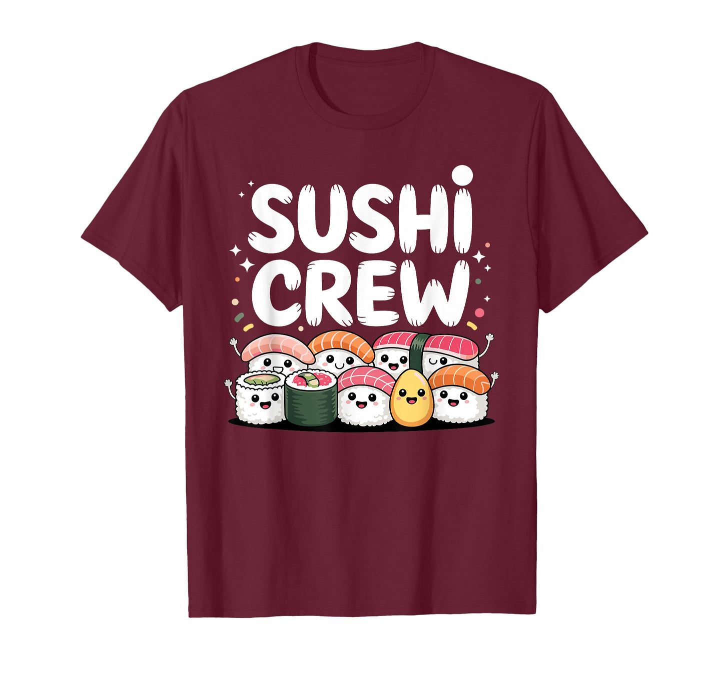 Funny Sushi Art for Men Women Japanese Foodie Sushi Lover T-Shirt