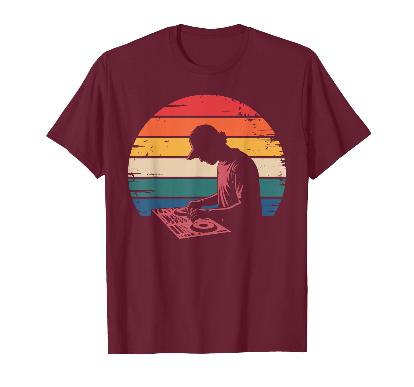 Funny DJ Art Men Women Music Producer Disc Jockey Lover DJ T-Shirt