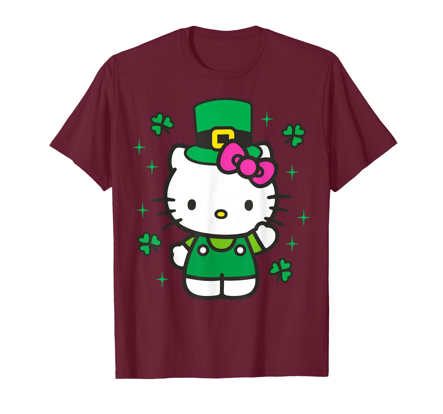 Hello Kitty St. Patrick's Day Adorable Leprechanun Suit T-Shirt