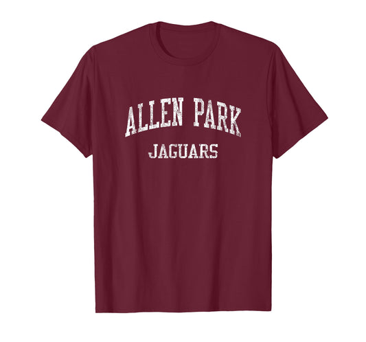 Allen Park High School HS Allen Park MI Vintage Sports T-Shirt