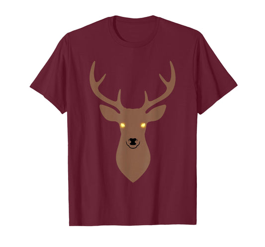 Deer in The Headlights Matching Couples Halloween Costume T-Shirt