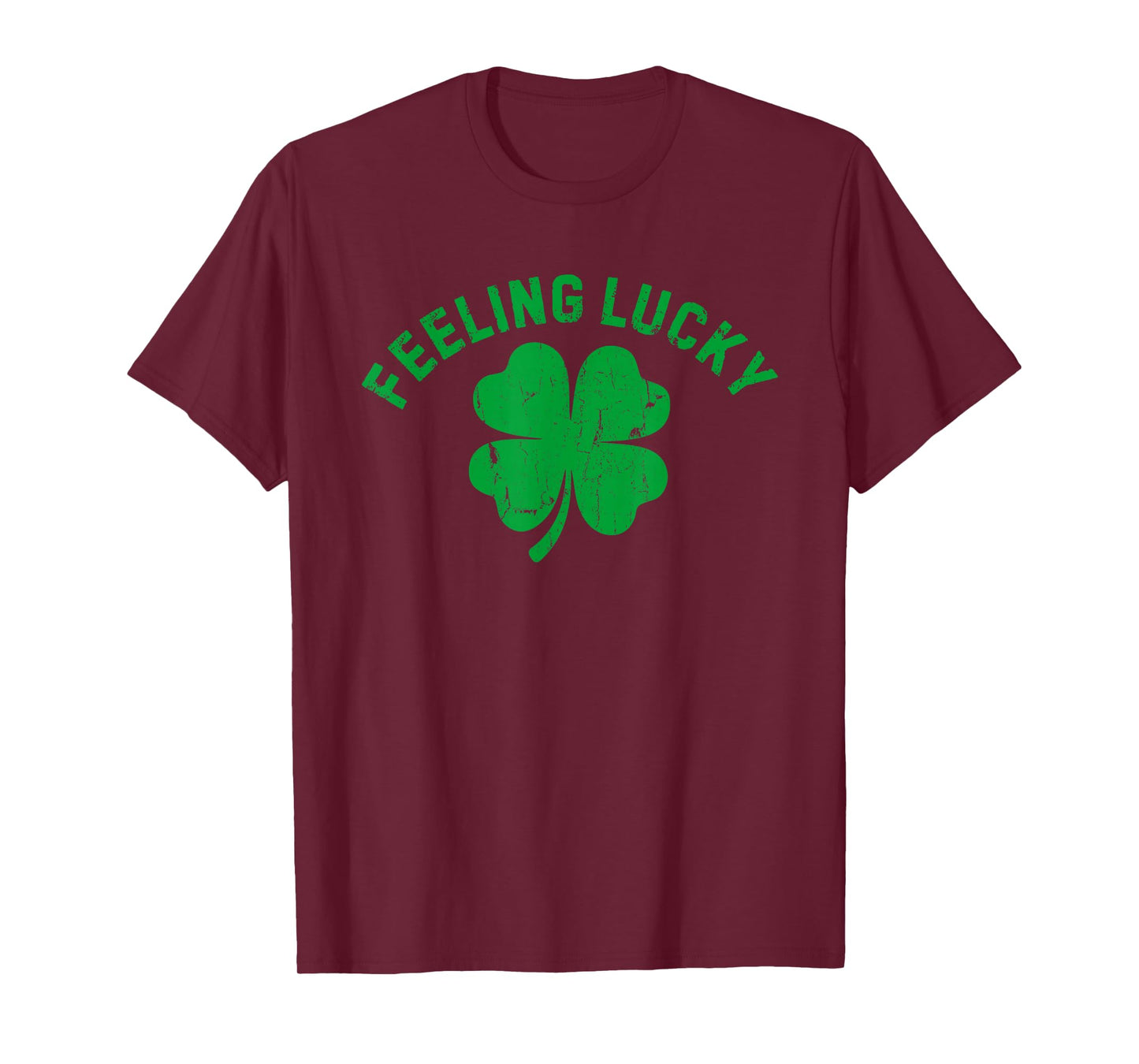 Retro Feeling Lucky Shamrock St Patricks Day T-Shirt