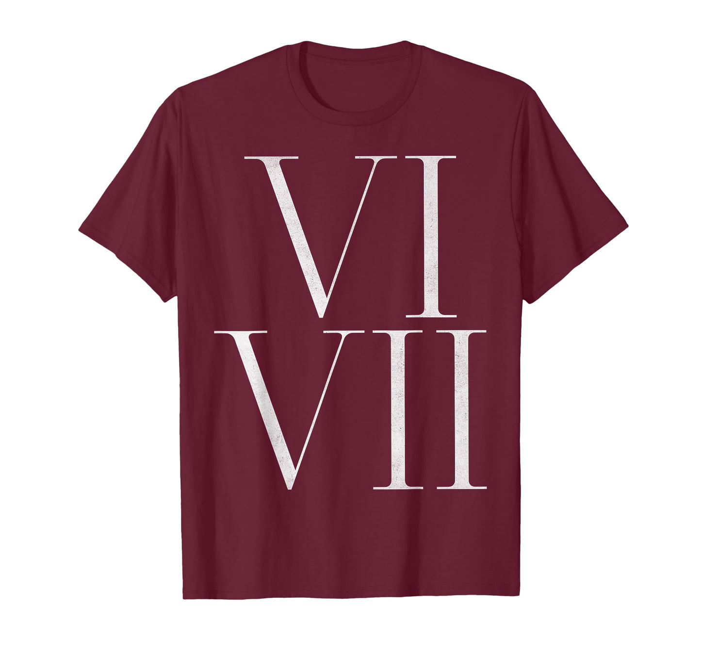 67 Meme Roman Numeral Six Seven Funny History Teacher 2025 T-Shirt