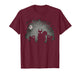 Creepy Gothic Squirrel Aesthetic Horror Grunge Goth Squirrel T-Shirt