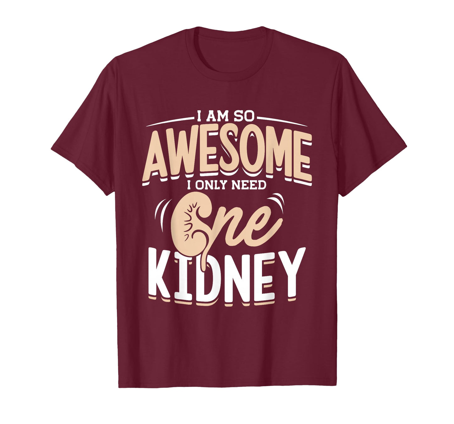 Kidney Transplant Recovery Support, Kidney Recipient T-Shirt