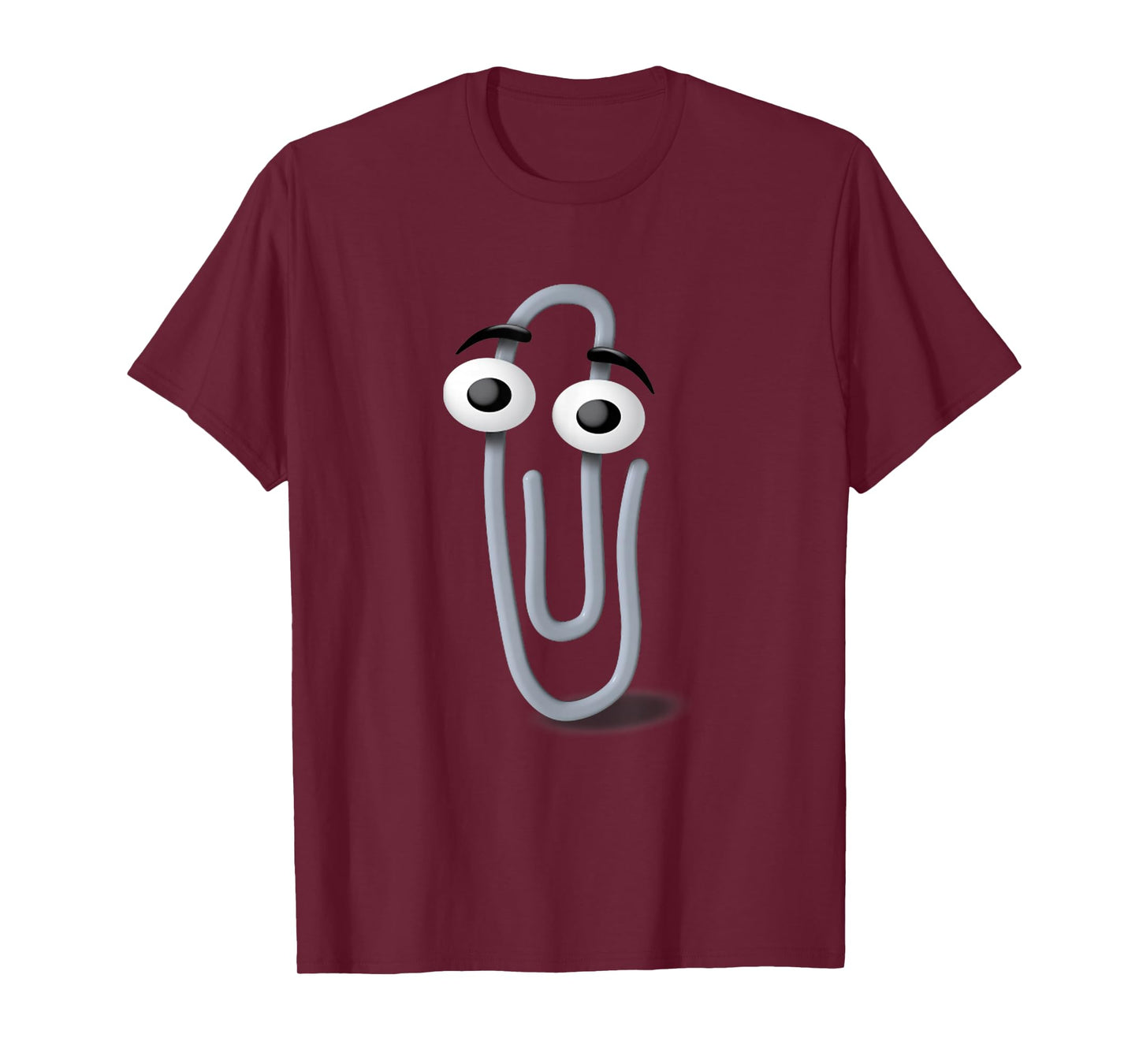 Clippy Paper Clip Funny Meme Page Note T-Shirt