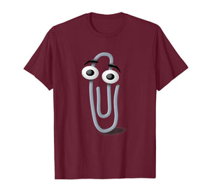 Clippy Paper Clip Funny Meme Page Note T-Shirt