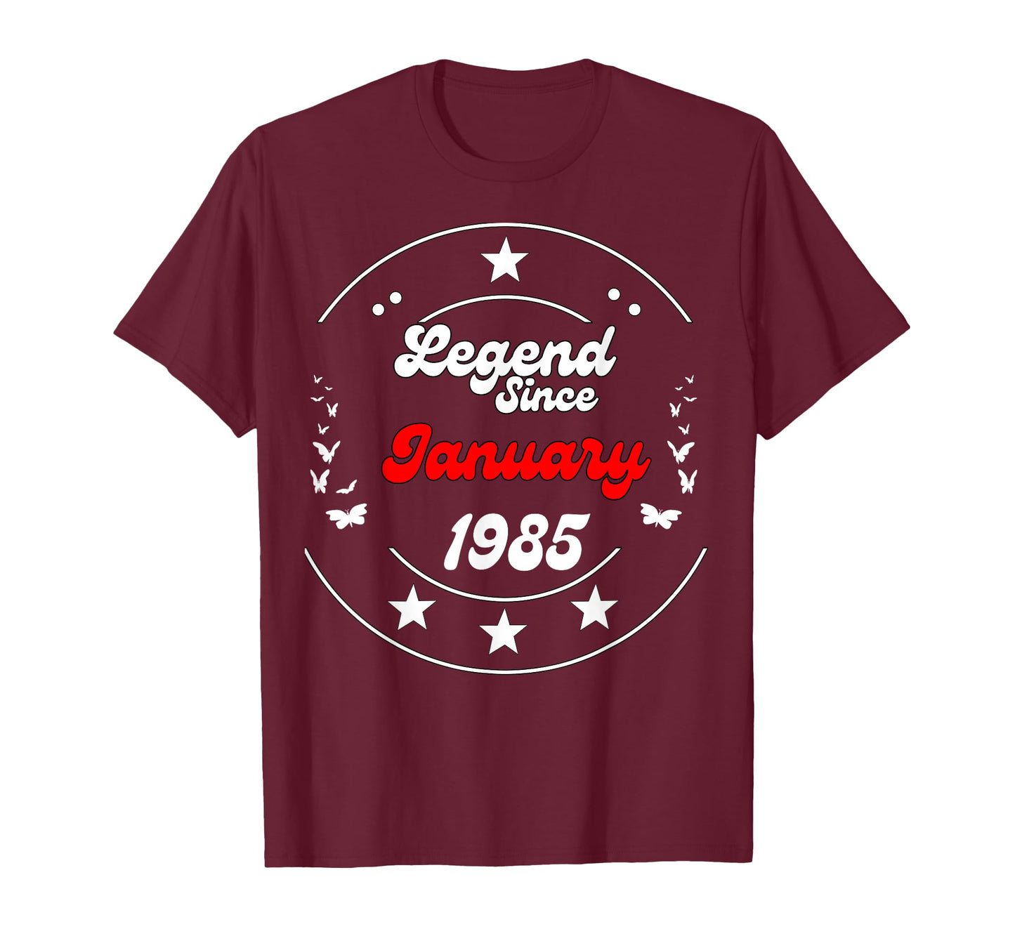 January 1985 Birthday Legend Man Boy Since January 1985 T-Shirt