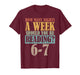 Vintage How Many Nights a Week Should You Be Reading? 6-7 T-Shirt