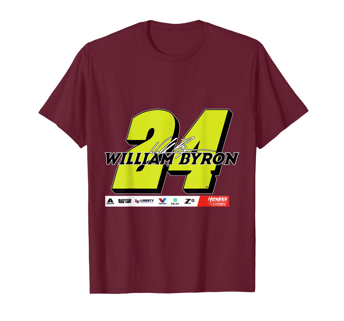William Byron 24 Racing Fan Graphic T-Shirt