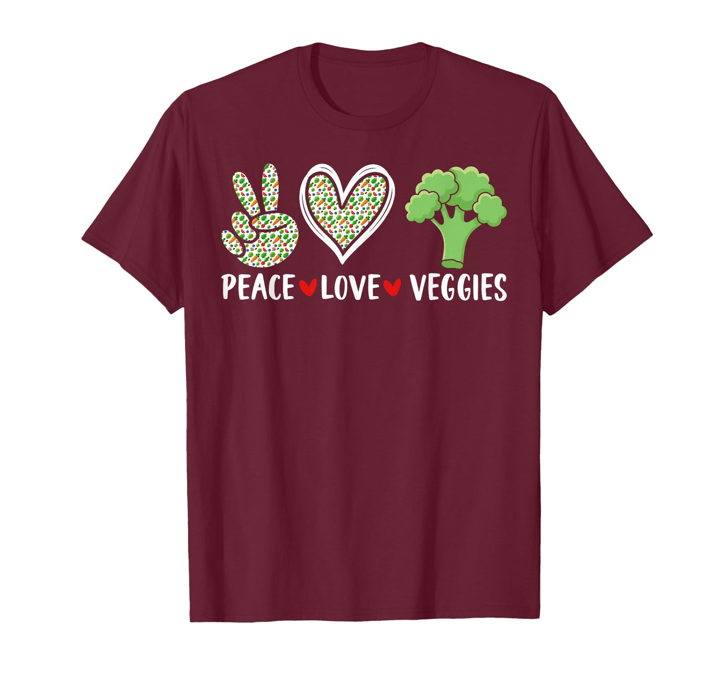 Peace Love Veggies T-Shirt