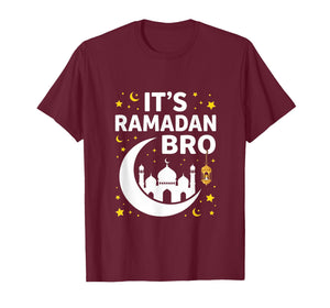 It's Ramadan Bro Muslim Islamic Pajama Mubarak Eid Kareem T-Shirt
