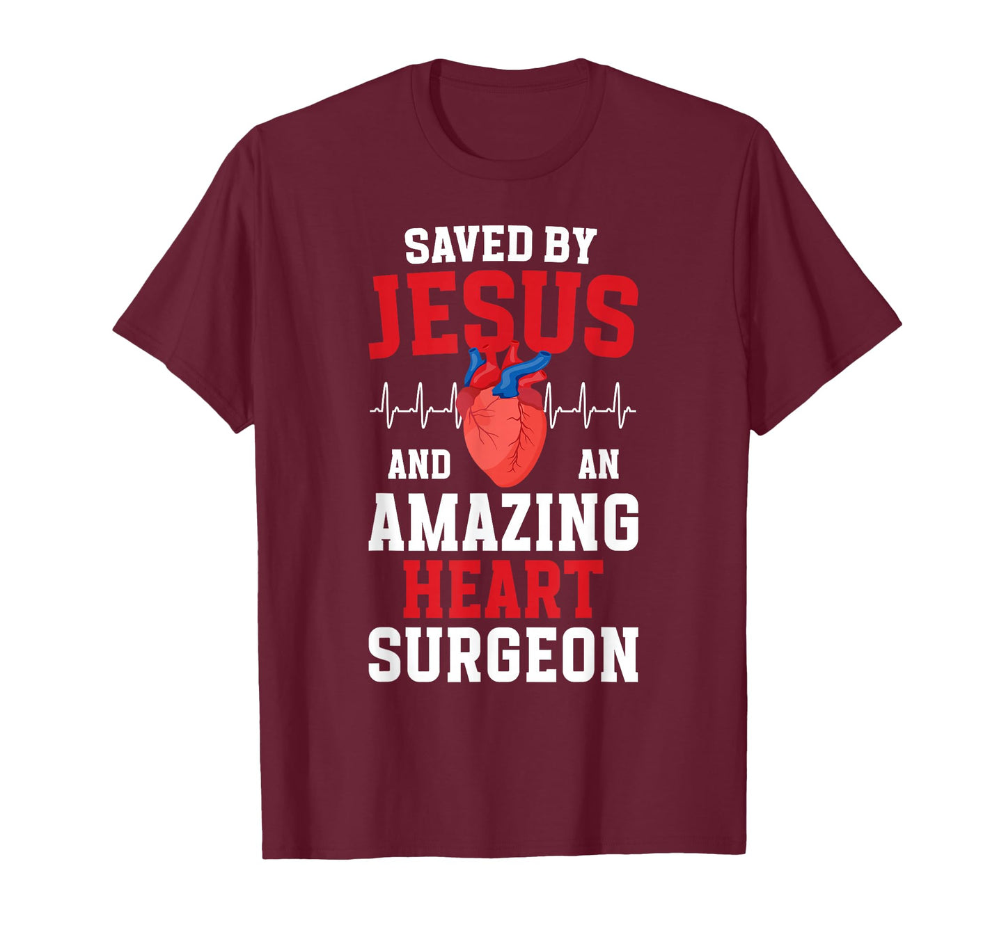 Saved by Jesus Triple Bypass Surgery Recovery T-Shirt
