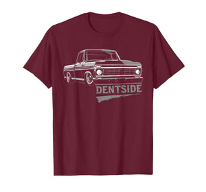 1979 Dentside Lowrider Truck Silhouette Dentside Truck T-Shirt