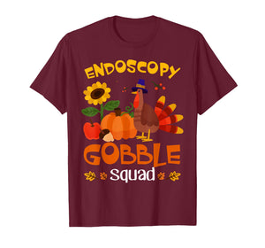 Endoscopy Gobble Squad Turkey Thanksgiving T-Shirt