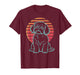 Shih Tzu Lover Dog Owner Retro Synthwave 80s T-Shirt