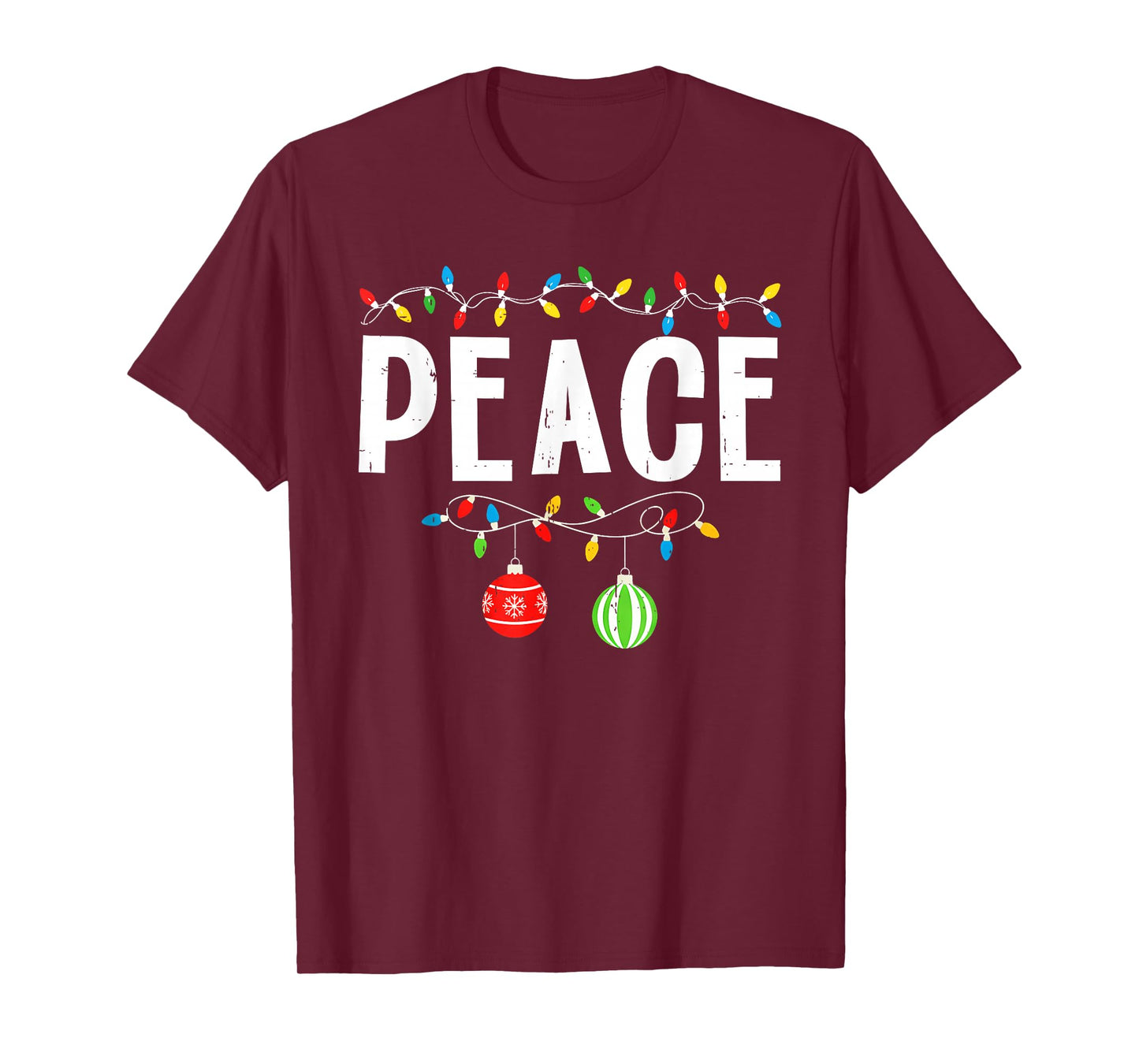 I Come in Peace Funny Matching Family Christmas Couple Xmas T-Shirt