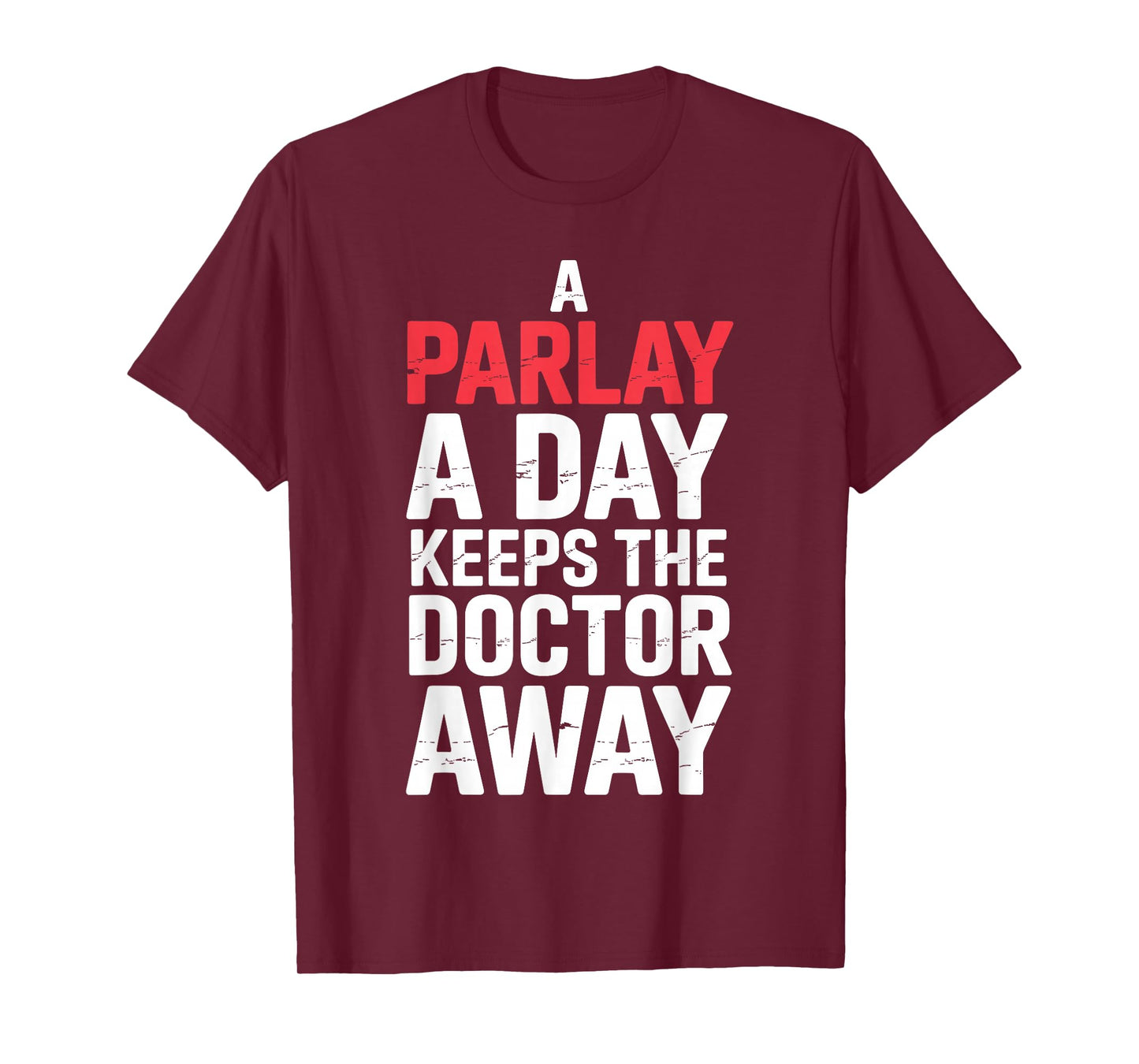 Best Sports Betting Art for Men Women Parlay Sports Gambler T-Shirt