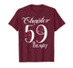 Chapter 59 EST 1967 Happy 59Th Birthday Girl Gift for Her T-Shirt